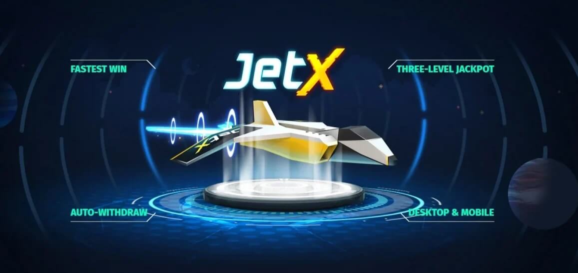 JetX crash game aircraft